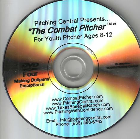 The Combat Pitcher: For Youth Pitcher Ages 8-12 4-Disc Set