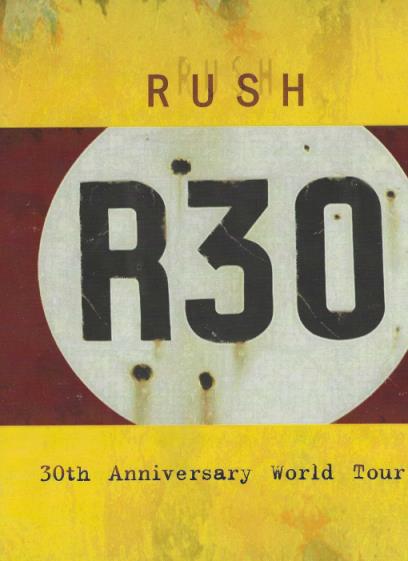 Rush R30: 30th Anniversary World Tour 2-Disc Set w/ Guitar Picks