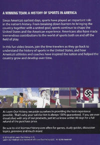 Learn Our History:  A Winning Team: A History Of Sports In America