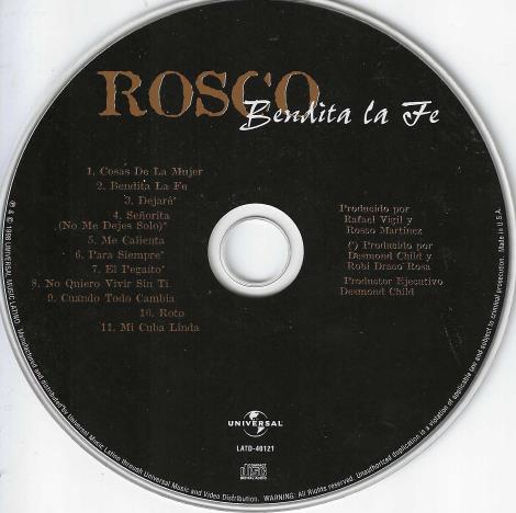 Rosco: Bendita La Fe w/ No Artwork