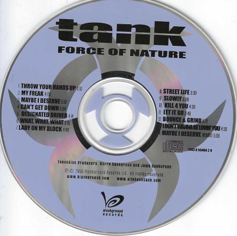 Tank: Force Of Nature w/ No Artwork