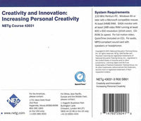 Business And Professional Development: Creativity And Innovation: Increasing Personal Creativity #43031