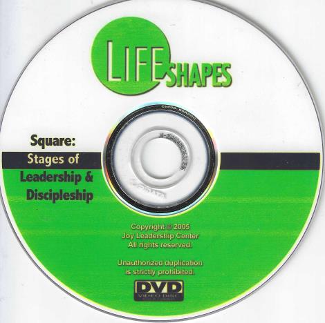 LifeShapes: Square: Stages Of Leadership & Discipleship w/ No Artwork