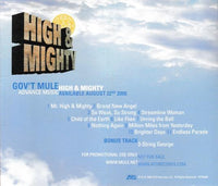 Gov't Mule: High & Mighty Advance Promo