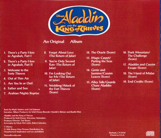 Stream Aladdin - King Of Thieves The Oracle by Mark Watters Music