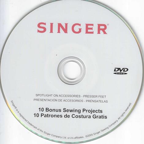 Singer: 10 Bonus Sewing Projects w/ No Artwork