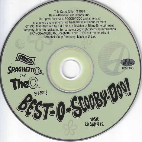 The Best-O-Scooby-Doo! Sampler w/ No Artwork