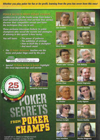 Poker Secrets From Poker Champs Vol. 1