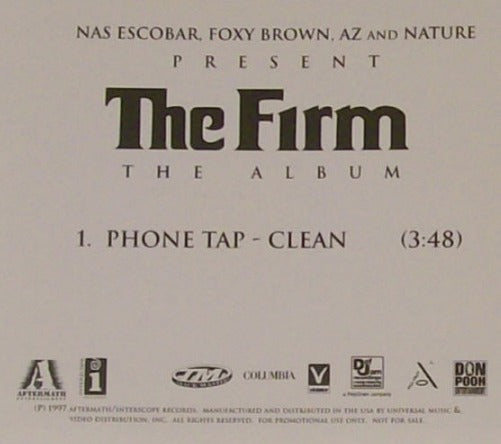 The Firm: Phone Tap Promo