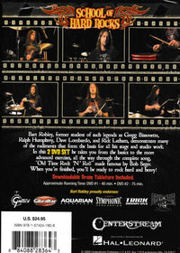 School Of Hard Rocks: A Working Drummer's Guide To Real-World Drumming 2-Disc Set