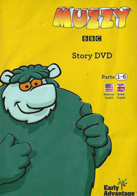 Muzzy Story DVDs: English Parts 1-6