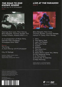 Nick Cave And The Bad Seeds: Road To God Knows Where / Live At The Paradiso 2-Disc Set