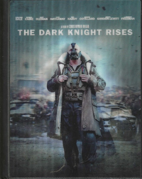 The Dark Knight & The Dark Knight Rises w/ Hologram Box & Mini Comic 3-Disc Set