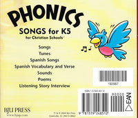 Phonics Songs For K5 For Christian Schools