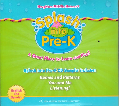 Splash Into Pre-K Sampler 4-Disc Set