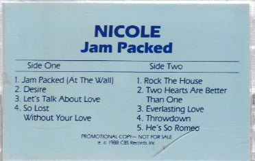 Nicole: Jam Packed Promo