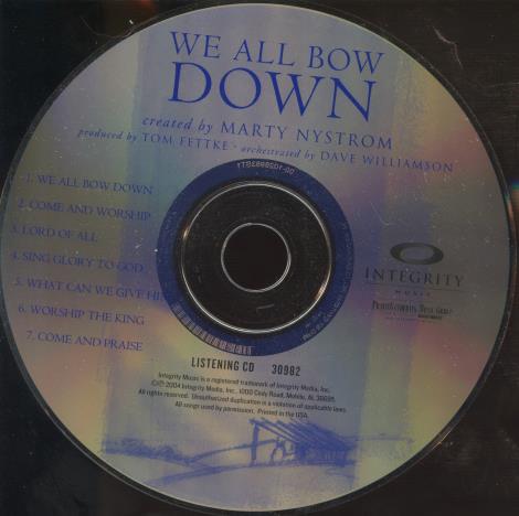 We All Bow Down w/ Back Artwork