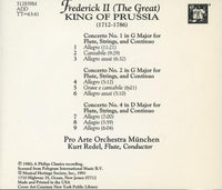 Frederick II: Flute Concerti