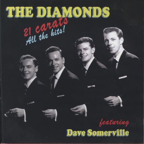 The Diamonds Featuring Dave Somerville: 21 Carats Signed