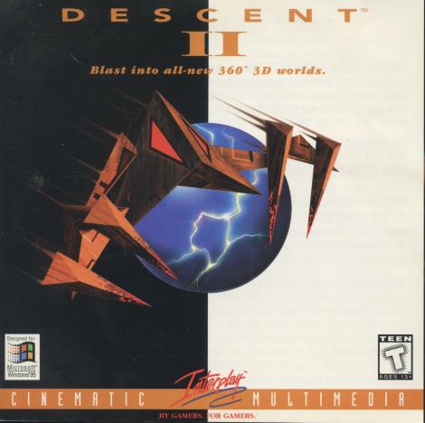 Descent II Soundtrack w/ Front Artwork