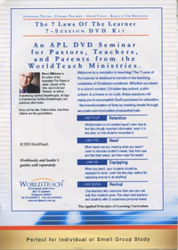 Walk Thru The Bible: The 7 Laws Of The Learner 6-Disc Set