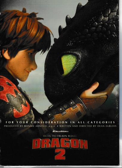 How To Train Your Dragon 2 FYC w/ Picture Artwork