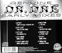 Genuine Dr. Dre Early Mixes