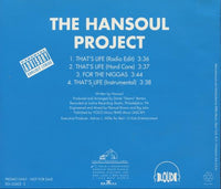 The Hansoul Project: That's Life Promo w/ Back Artwork