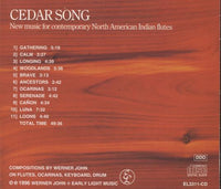 Werner John: Cedar Songs: Wood Flutes