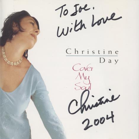 Christine Day: Cover My Soul Signed