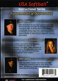 USA Softball Instructional Series: Fundamentals Of Outfield Play Volume 4