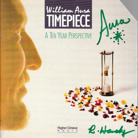 William Aura: Timepiece: A Ten Year Perspective Autographed w/ Cut-Out