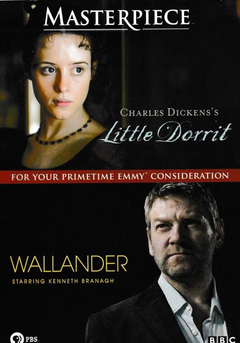 Little Dorrit / Wallander: For Your Consideration 3-Disc Set, 6 Episodes