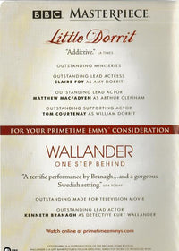 Little Dorrit / Wallander: For Your Consideration 3-Disc Set, 6 Episodes