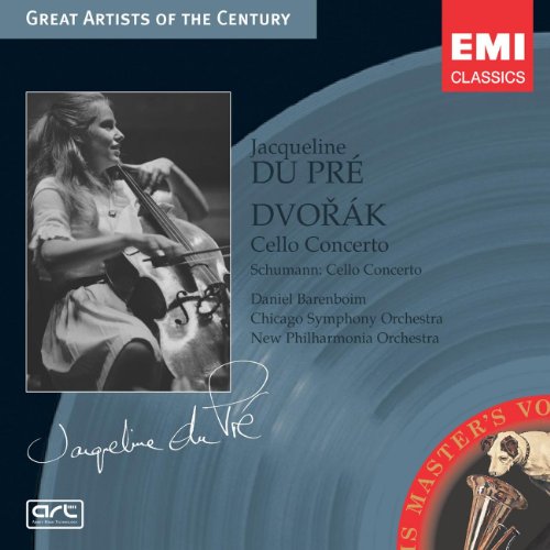 Jacqueline Du Pre / Antonin Dvorak: Cello Concertos w/ Artwork