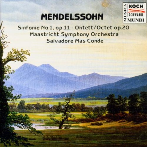 Mendelssohn: Sinfonie No.1, Op.11 - Oktett/Octet Op. 20 w/ Artwork