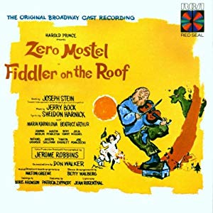 Fiddler On The Roof: The Original Broadway Cast Recording Japan Import w/ Artwork