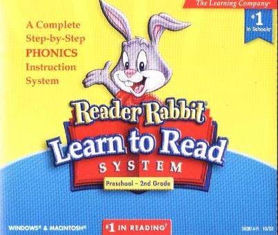 Reader Rabbit: Learn To Read System: Preschool-2nd