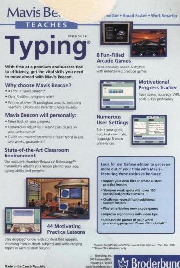 Mavis Beacon Teaches Typing 16 Deluxe – NeverDieMedia